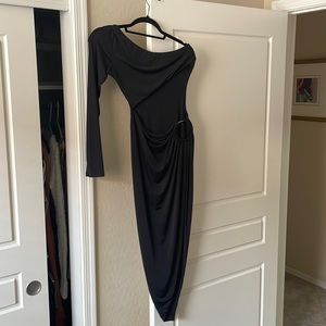 fashion nova ring midi dress